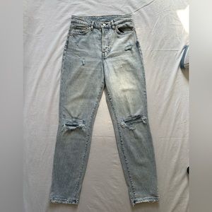 H&M Mom Jeans Ultra High Waist